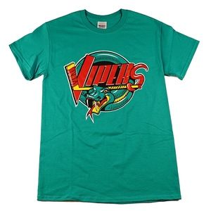 Detroit Vipers Teal T-Shirt Mens S-5X